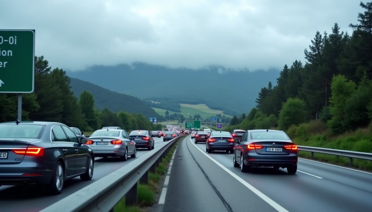 Trafic au bord de l’embouteillage : état des lieux de la circulation en Auvergne-Rhône-Alpes