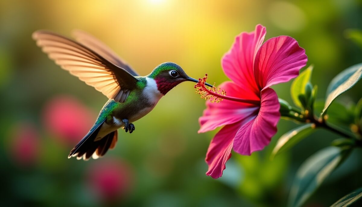 Colibri, messager de légèreté et de résilience : explorez la signification profonde de ce petit oiseau